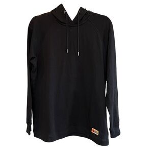 Fjallraven Women’s Vardag Hoodie Full Length Black Small NWOT Gorpcore Hiking